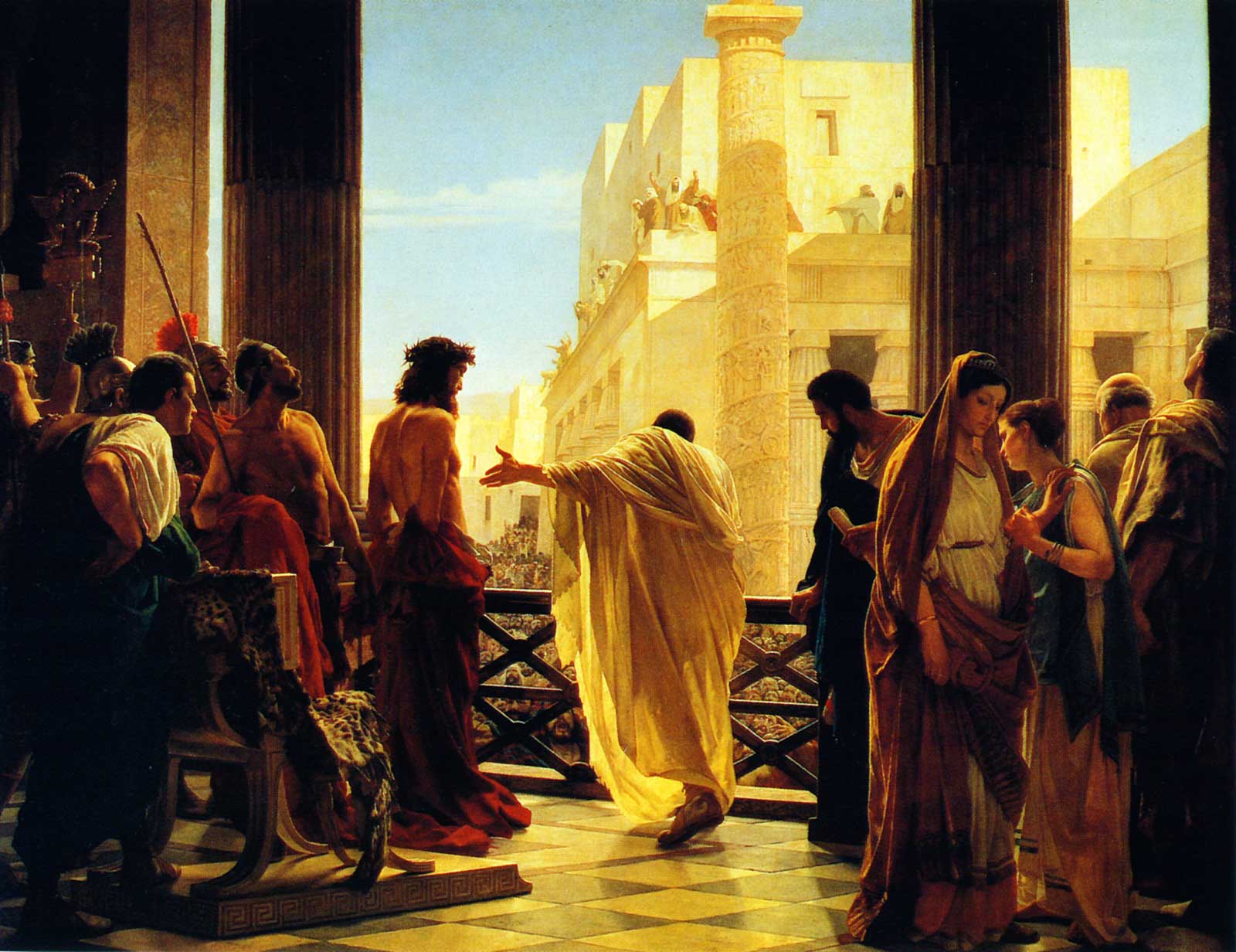 Antonio Ciseri《Ecce Homo》(c.1871)
