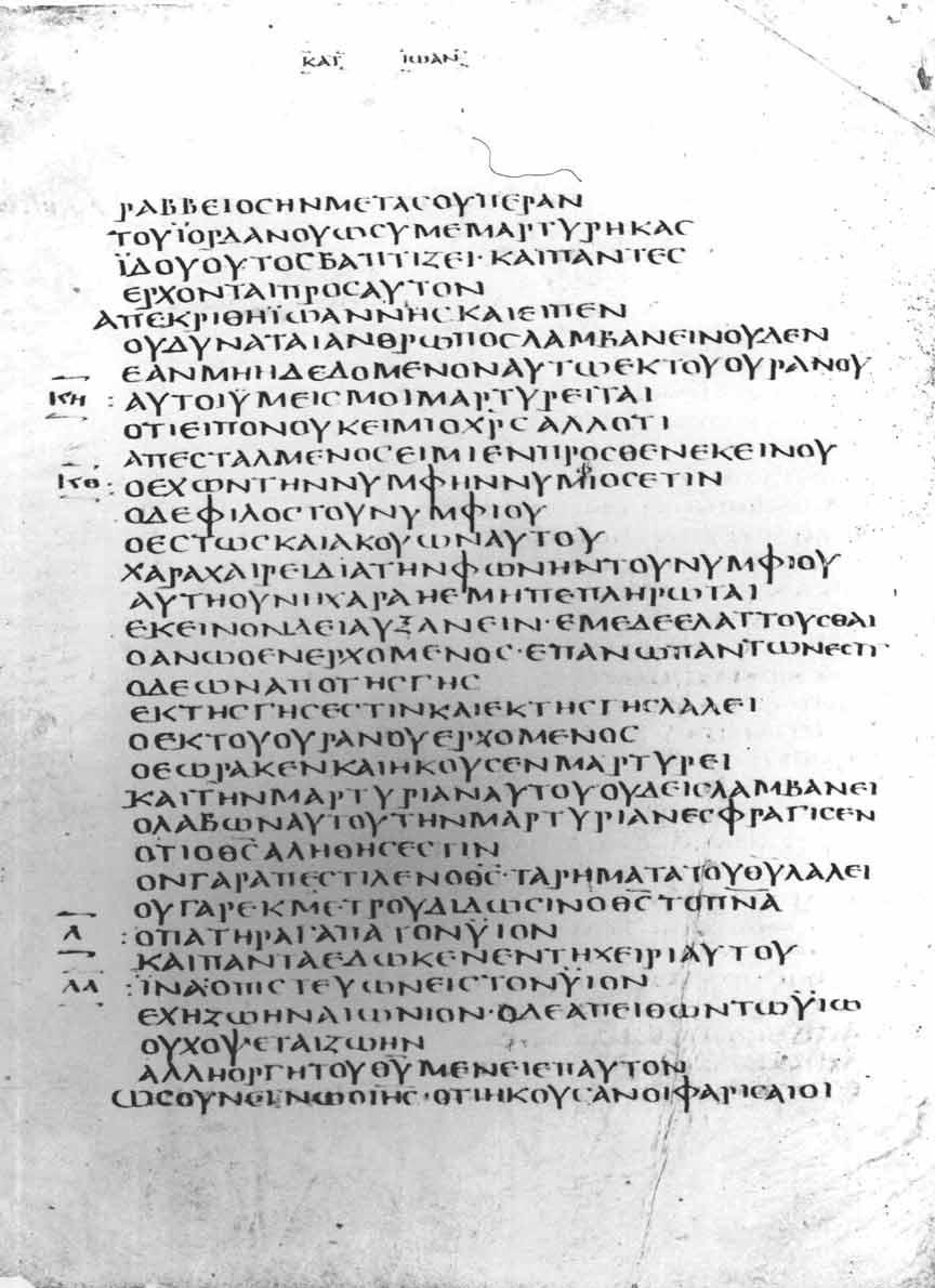 Codex Bezae (D/05) 抄本页面