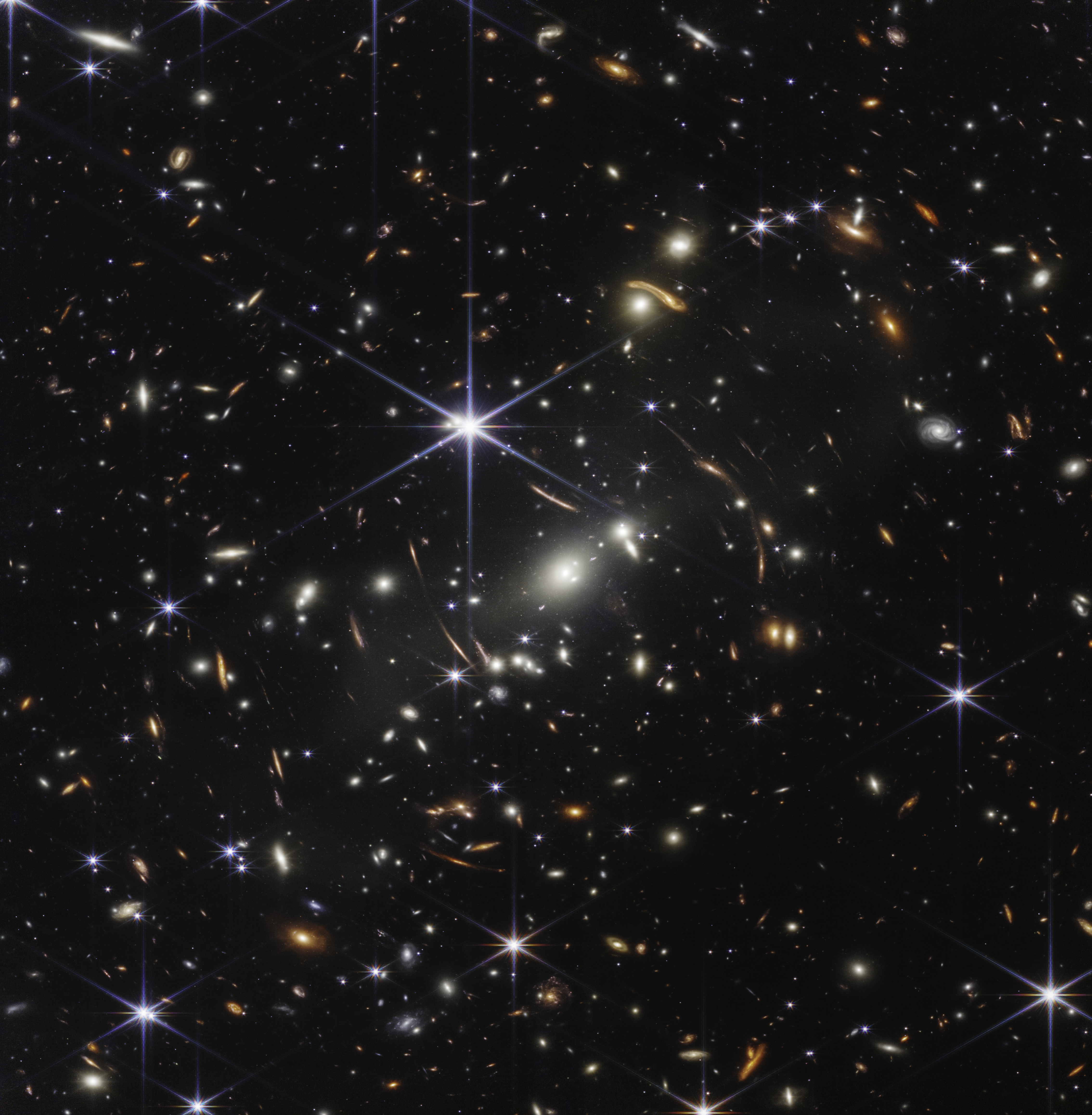 NASA JWST 首张深空场 SMACS 0723 (2022)