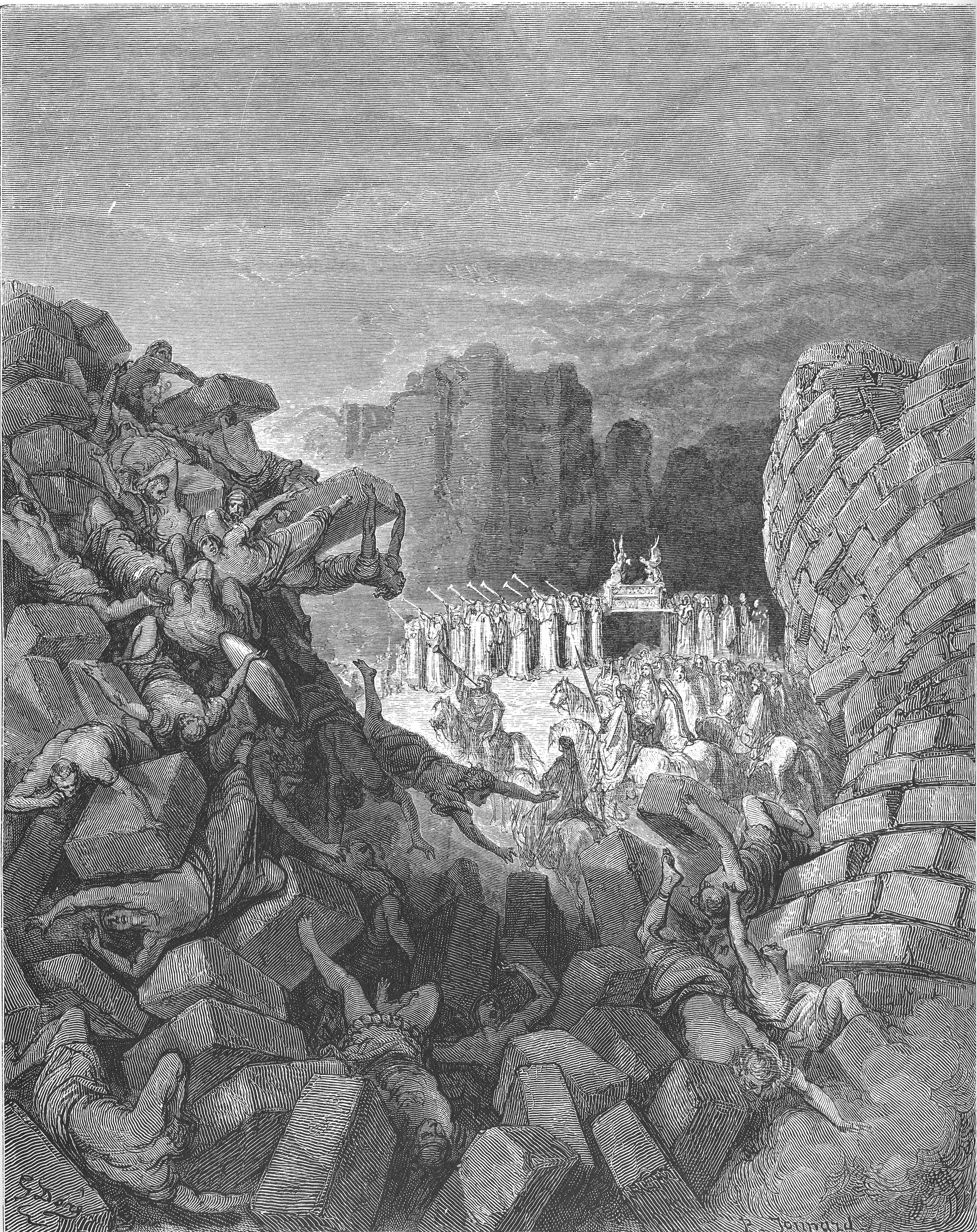 Gustave Doré《耶利哥的陷落》(1866)