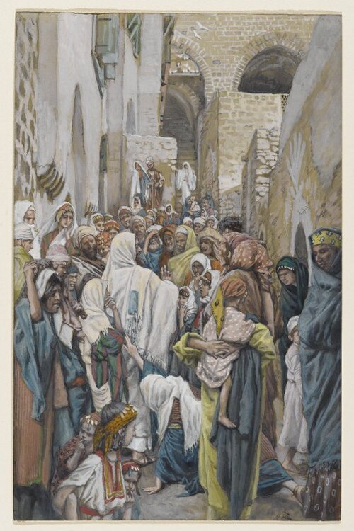 James Tissot《血漏妇人》(c.1890) Brooklyn Museum